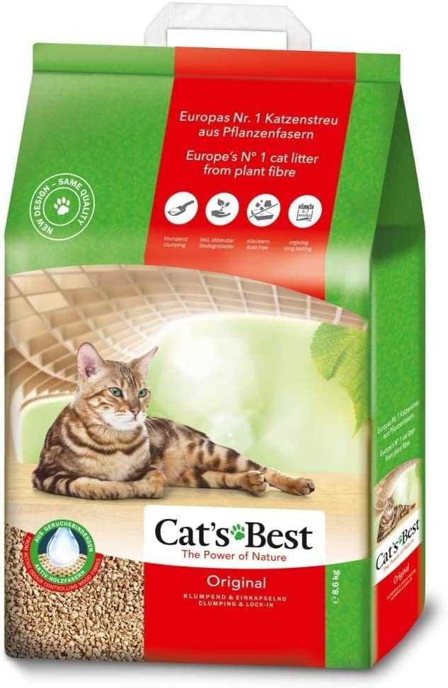 Cat's Best Original Żwirek Dla Kota 8,6 Kg Brązowy