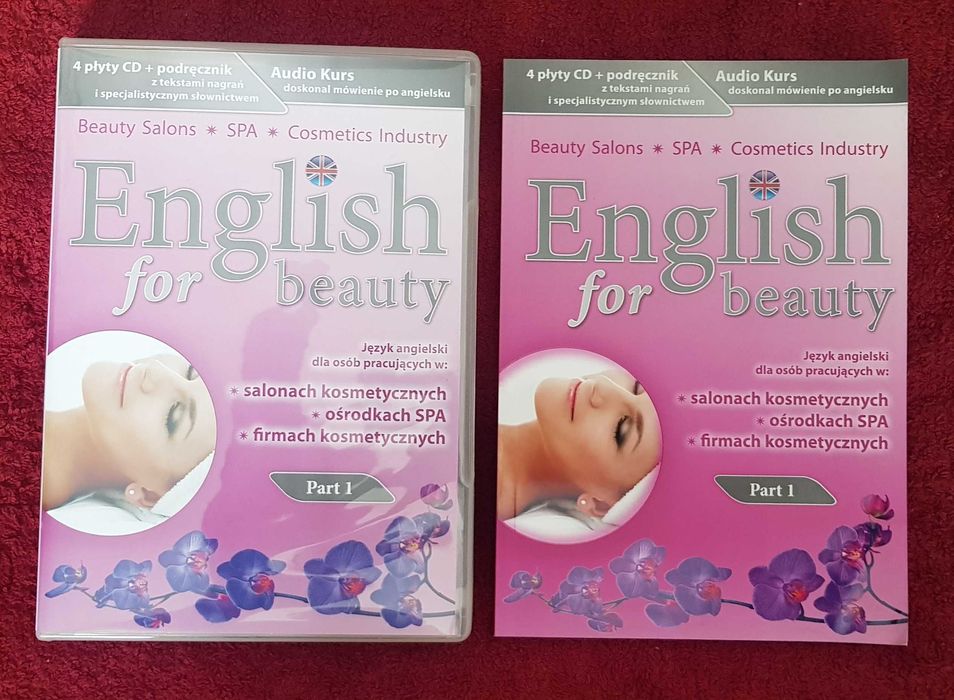 English for Beauty Part I. Książka + 4 CD Owerczuk dla kosmetyczek