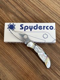Spyderco 1001 Worker GIN-1, Custom Sante Fe, Discontinued!