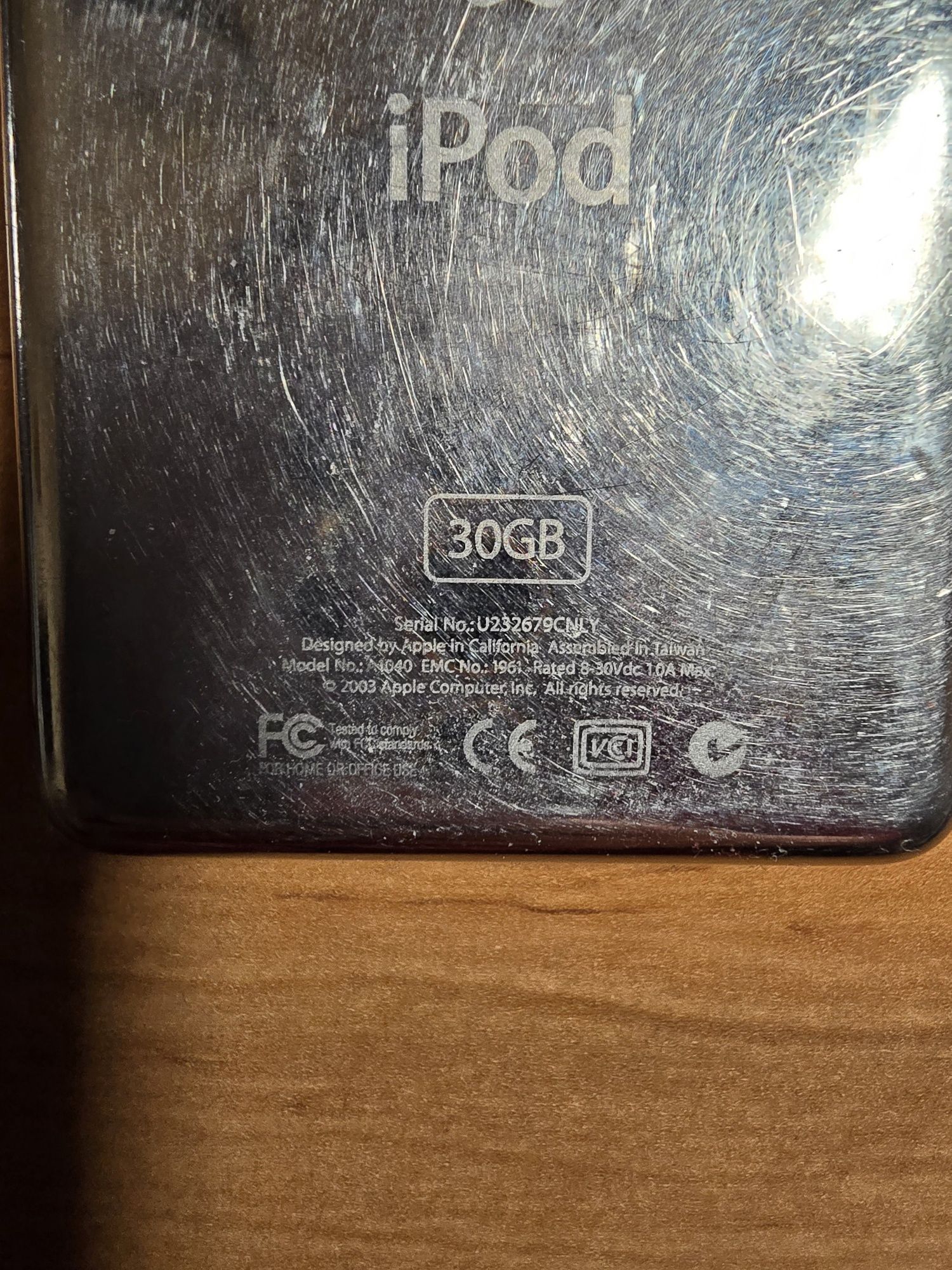 Плеєри Apple iPod Classic 3rd gen 20GB, 30GB, 40GB