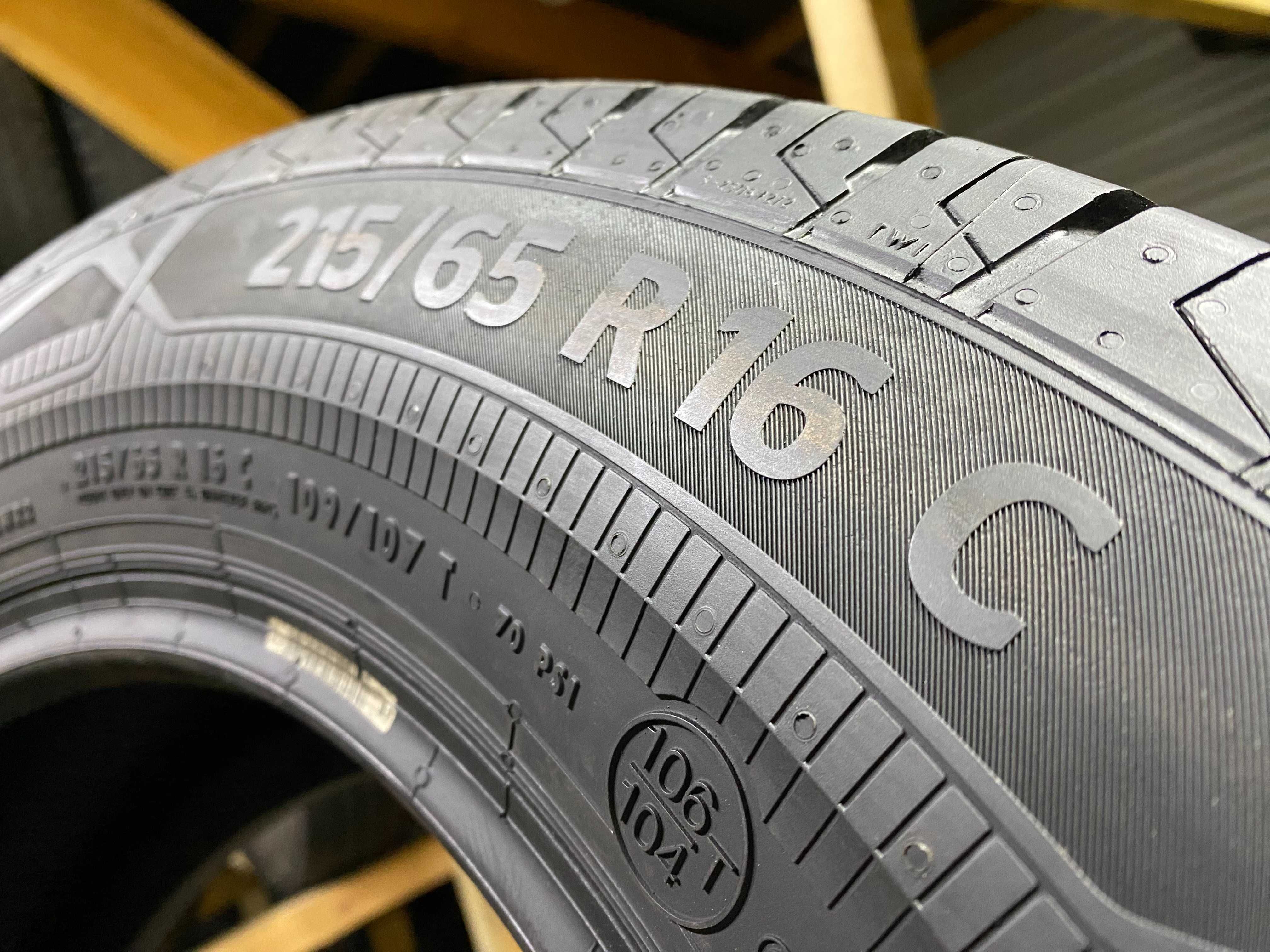 Літня пара Шини 215/65R16С Continental VanContact Eco 2шт