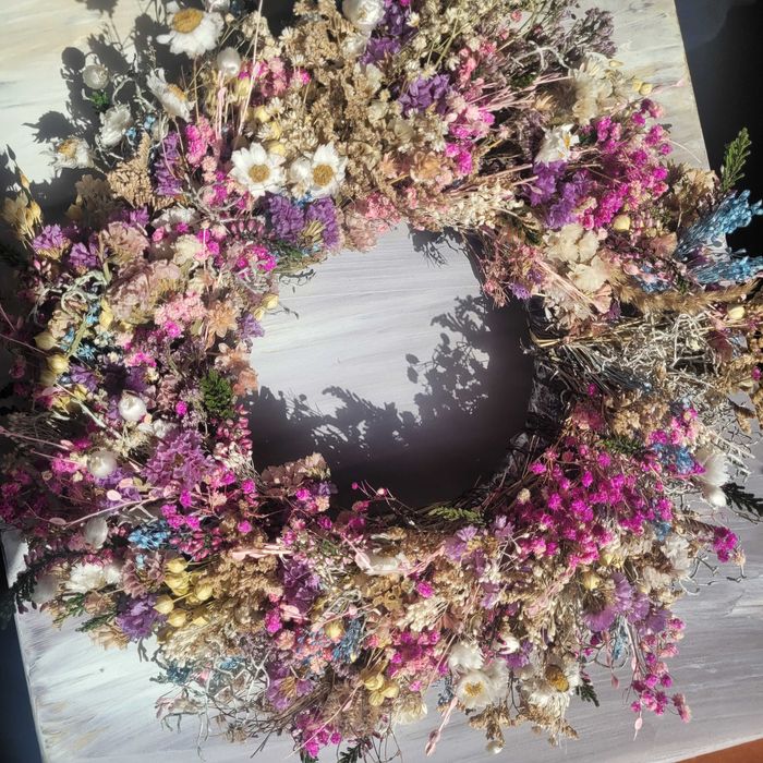 Wianek na drzwi dekoracja domu