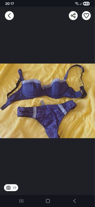 Нижнее белье ношеное