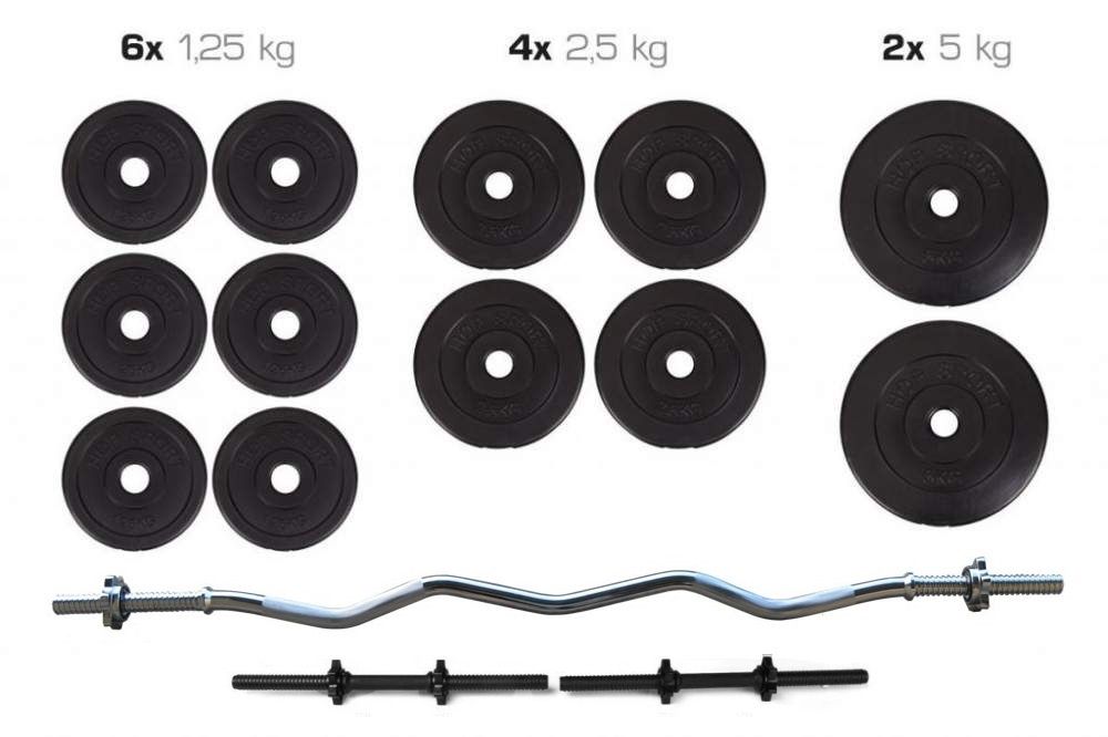 Набор Штанга + Гантели 36 кг
