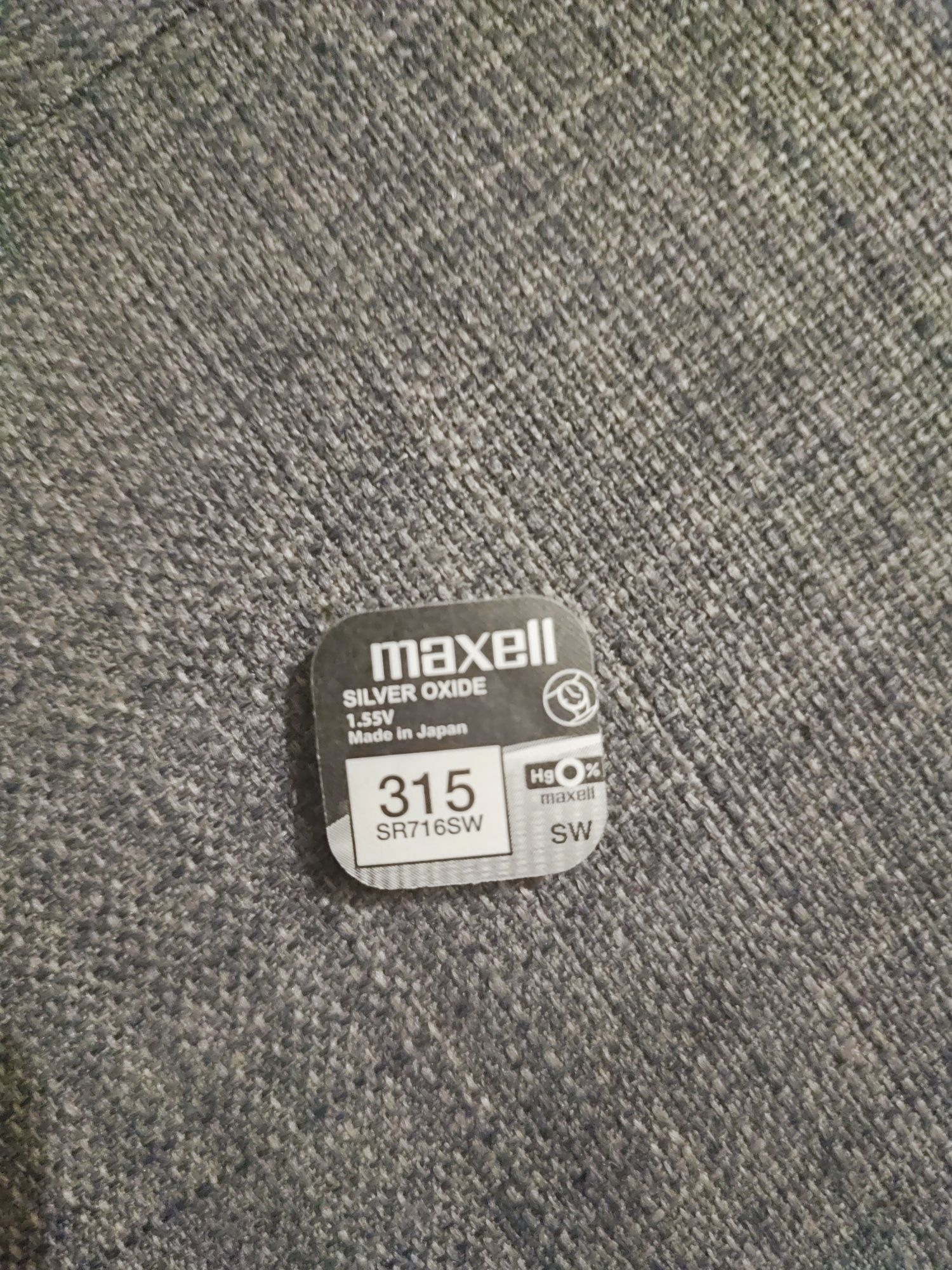 Bateria srebrowa Maxell 315 / SR716SW