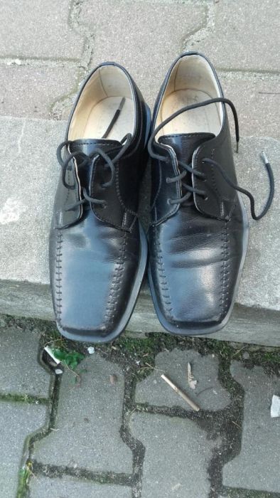Buty czarne mokasyny