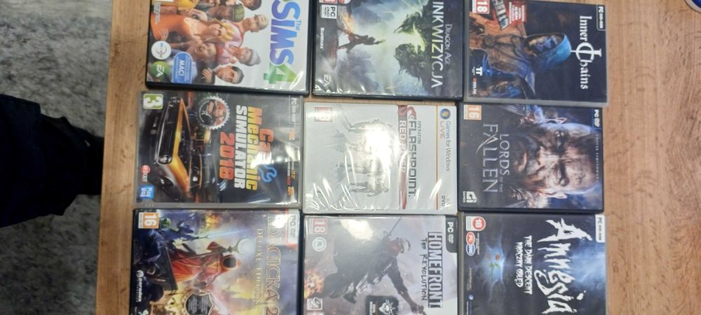 Kolekcja 36 pudełkowych gier PC (OPIS!)
