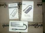 USB-C Hub 4в1 QGeem ЮСБ-С Хаб HDMI, 2USB-A, PD USB-C