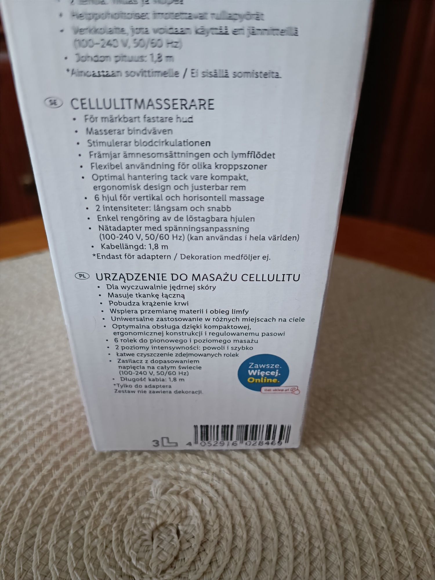 Cellulite Massager Masażer sprawny jak nowy