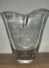 Duży, szklany wazon
