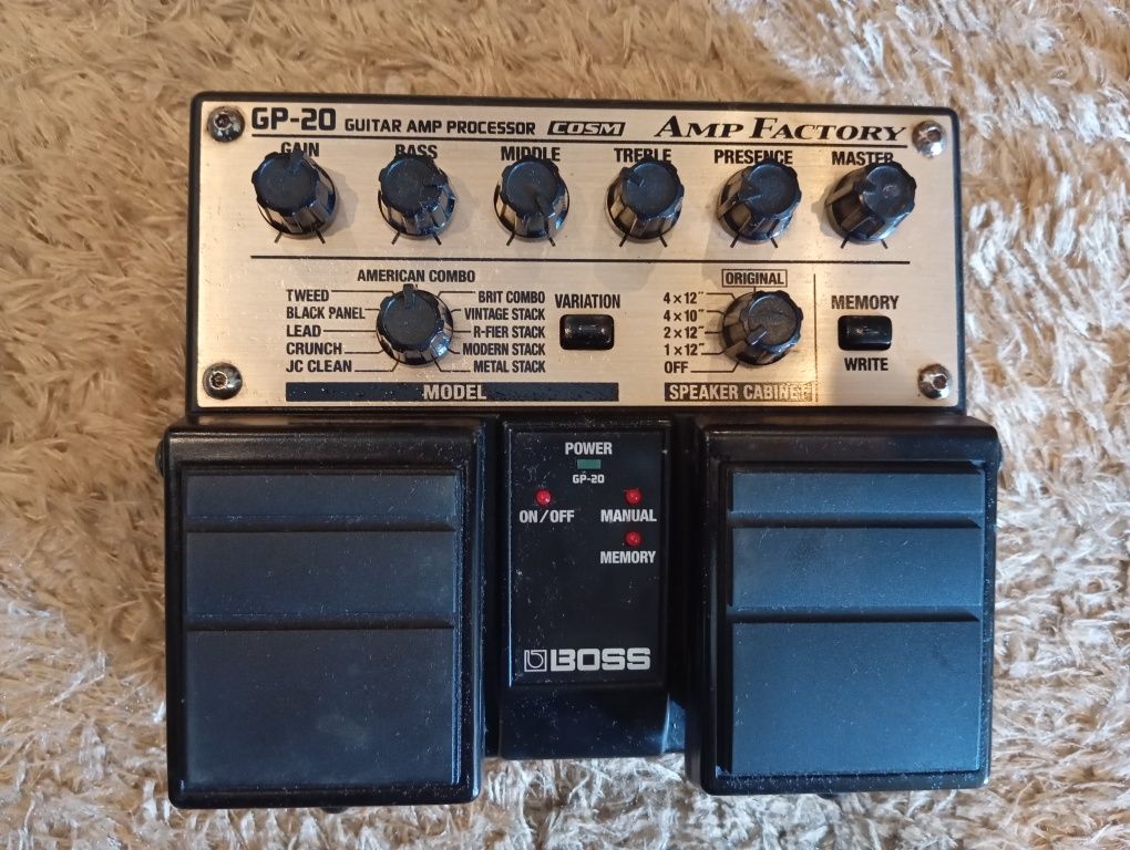 Boss GP 20 AMP Factory