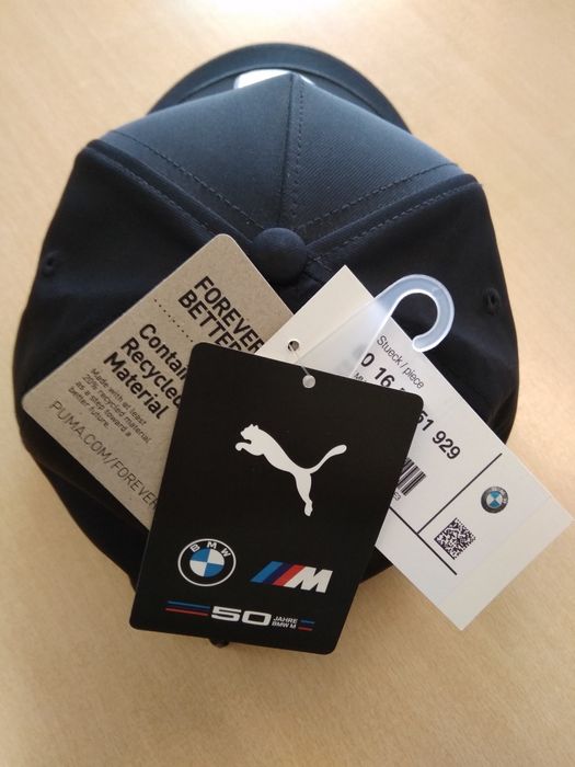 Boné preto marca BMW