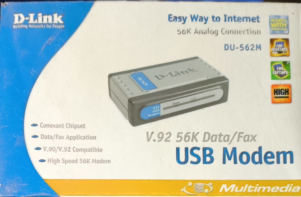 Модем D-Link DU-562M
D-Link DU-562M — це з