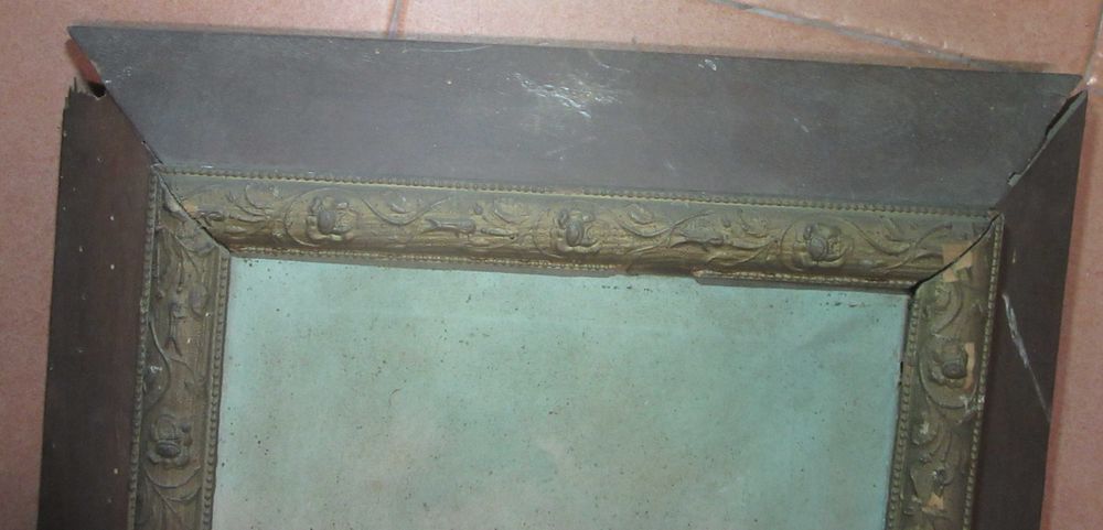 Tela muito antiga assinada a identificar