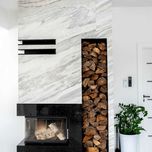 Kamień w rolce Fornir Kamienny White marble 2MM 122x61x0,2cm