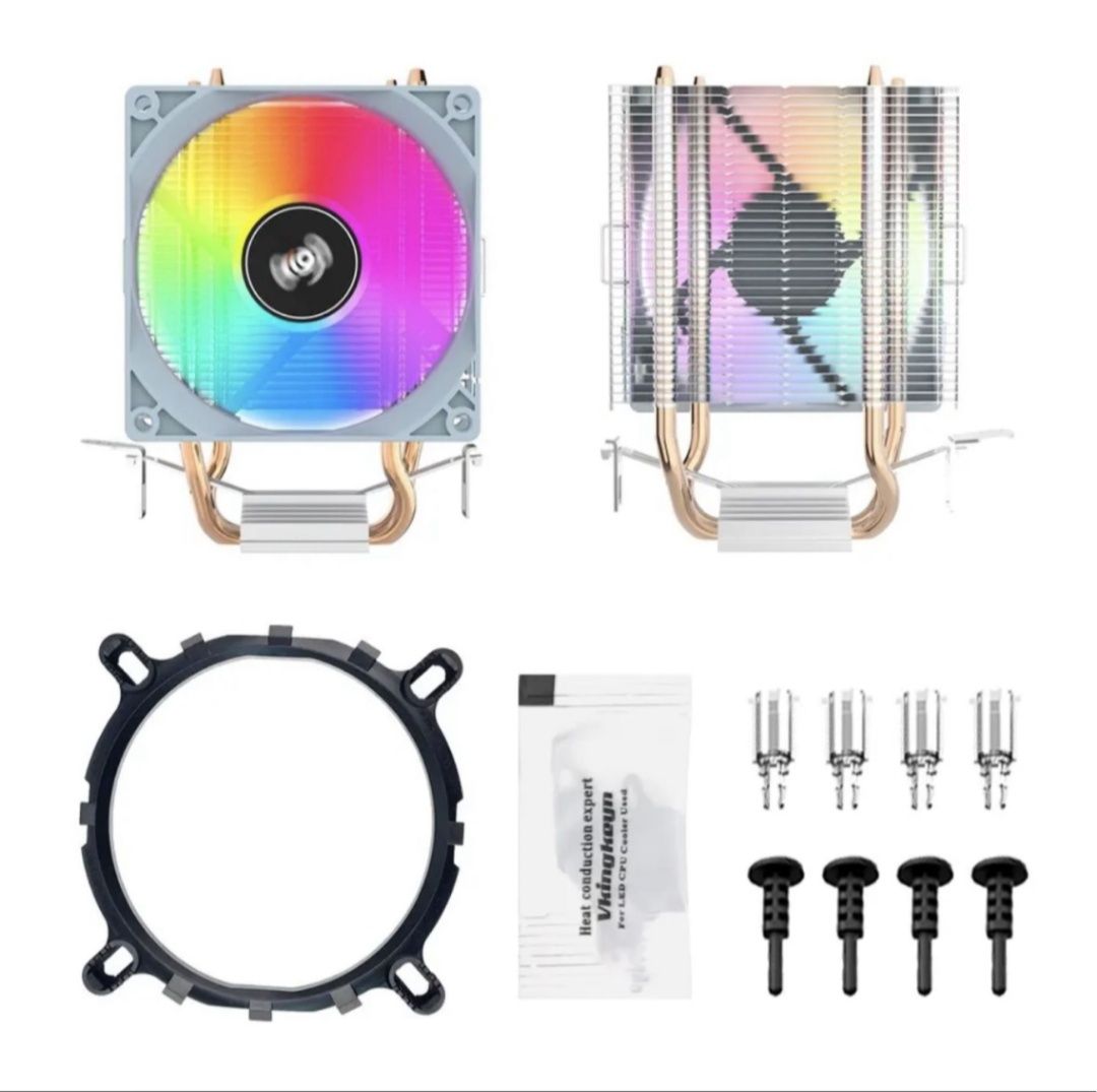 Chłodzenie procesora RGB radiator CPU aigo 95w