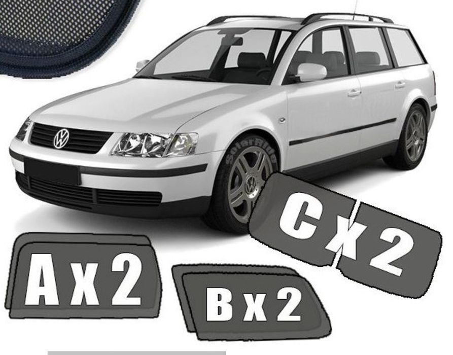 Cortinas Solares - VW Passat variant 1997 a 2000