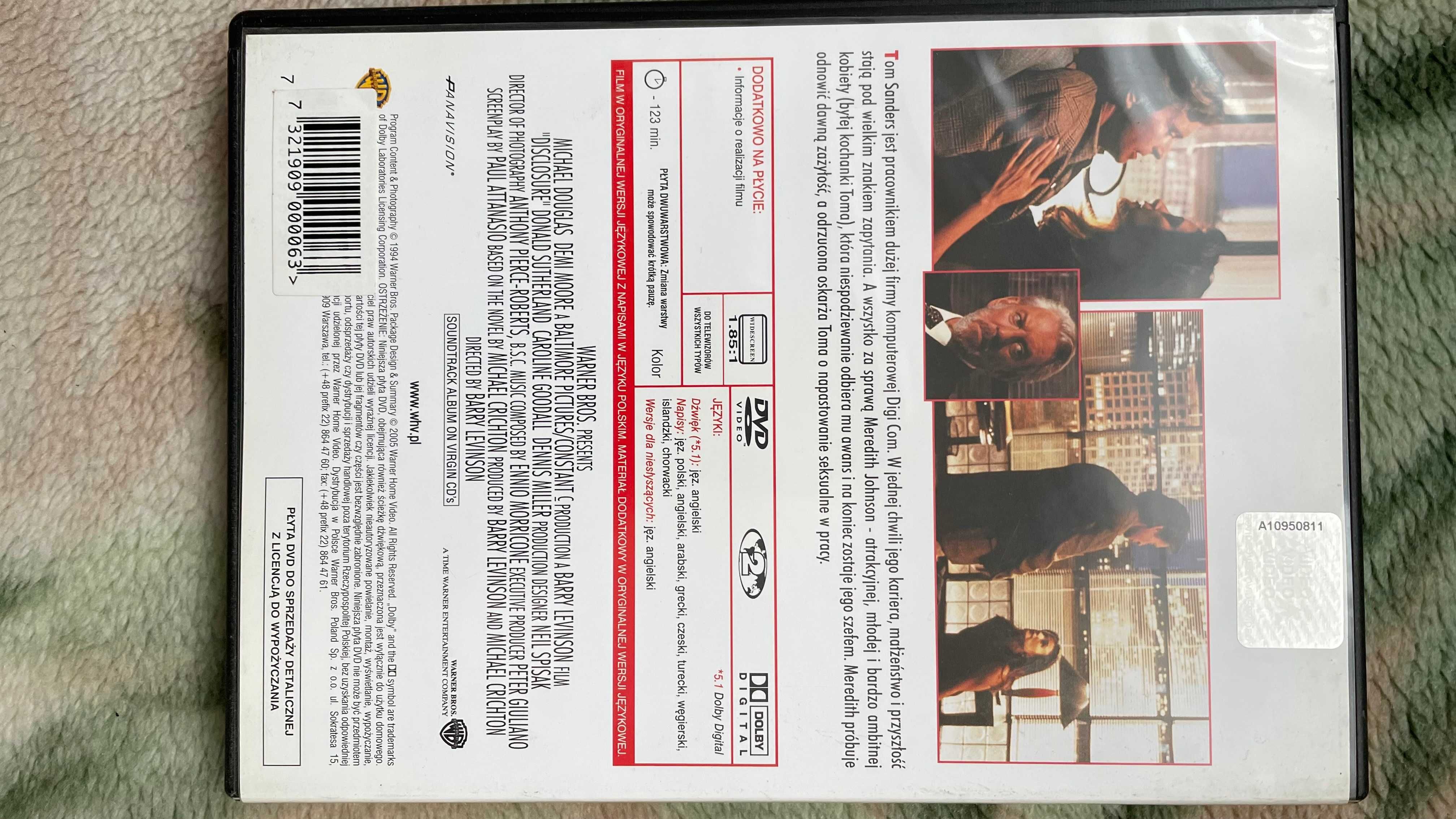 W Sieci DVD Demi Moore, Michael Douglas