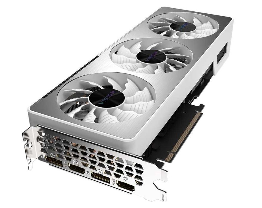 Karta graficzna Gigabyte GeForce RTX 3070 Vision OC 8GB BIAŁA GW12M