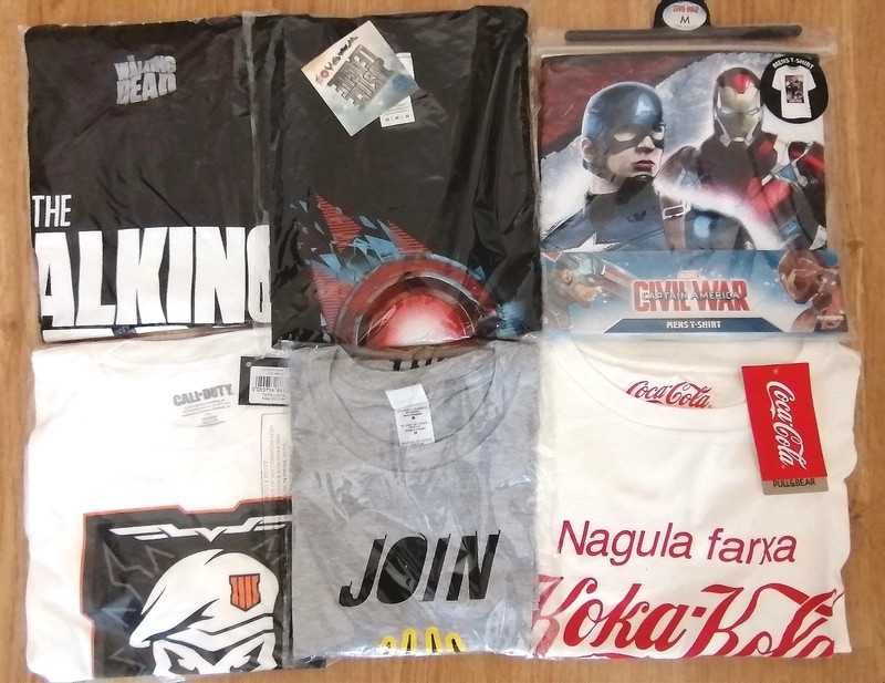 T-Shirts Filmes Series Jogos