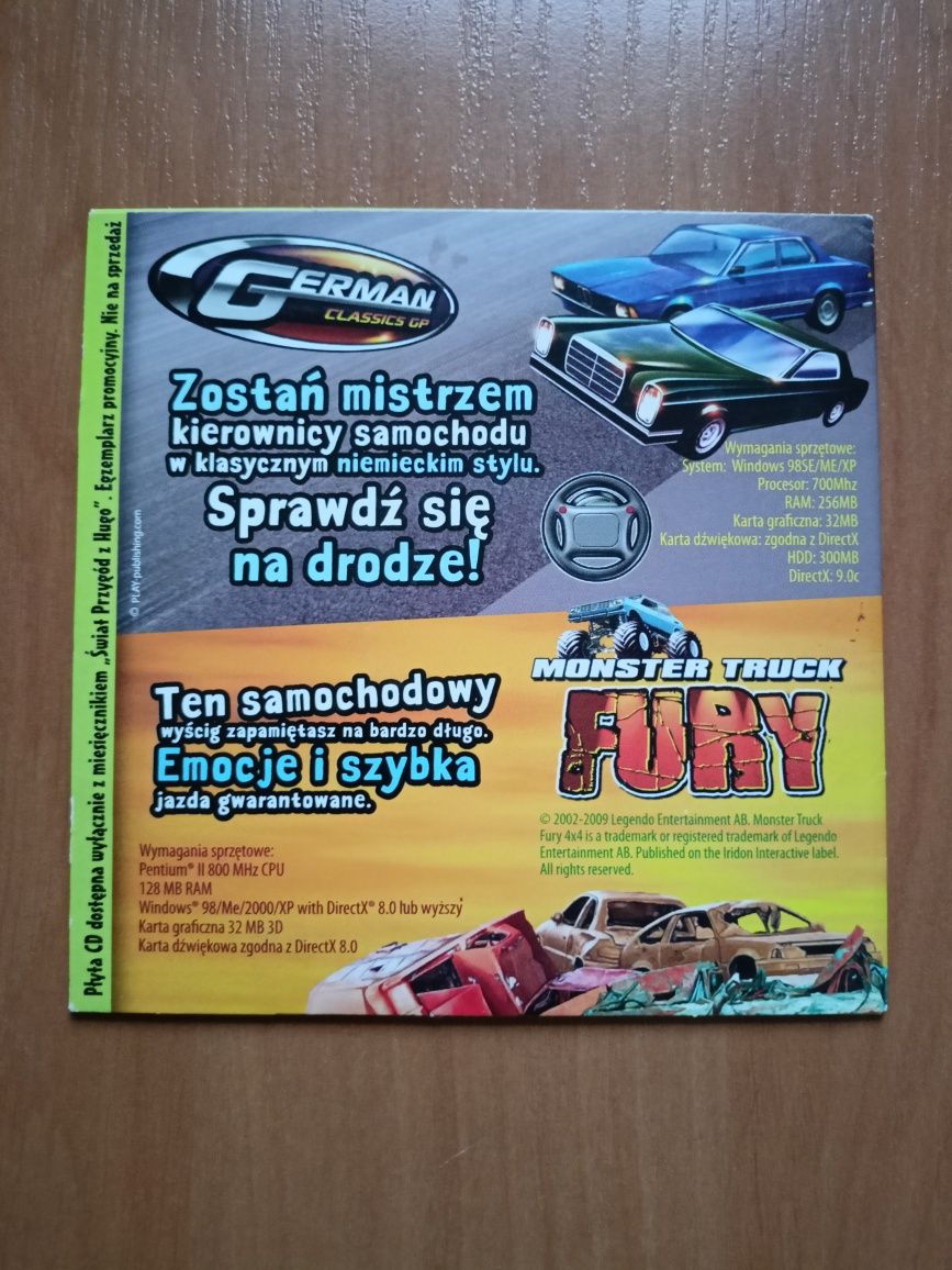 German Classics GP i Monster Truck Fury - Gry PC