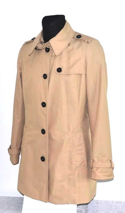 Tommy Hilfiger elegancki damski trencz płaszcz _ L