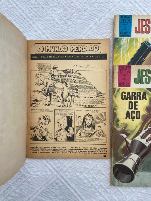 Jesus Blasco (Vol I,II e III) Coleção TITÃ - Ed. Portugal Press (1973)