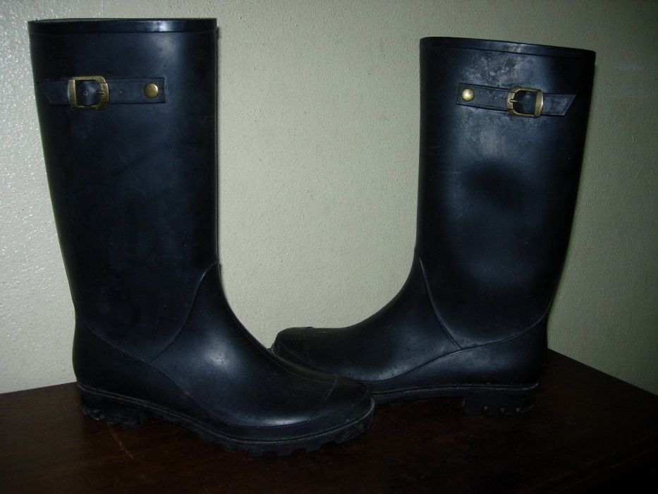 Bota, galocha, para chuva, nova, para mulher