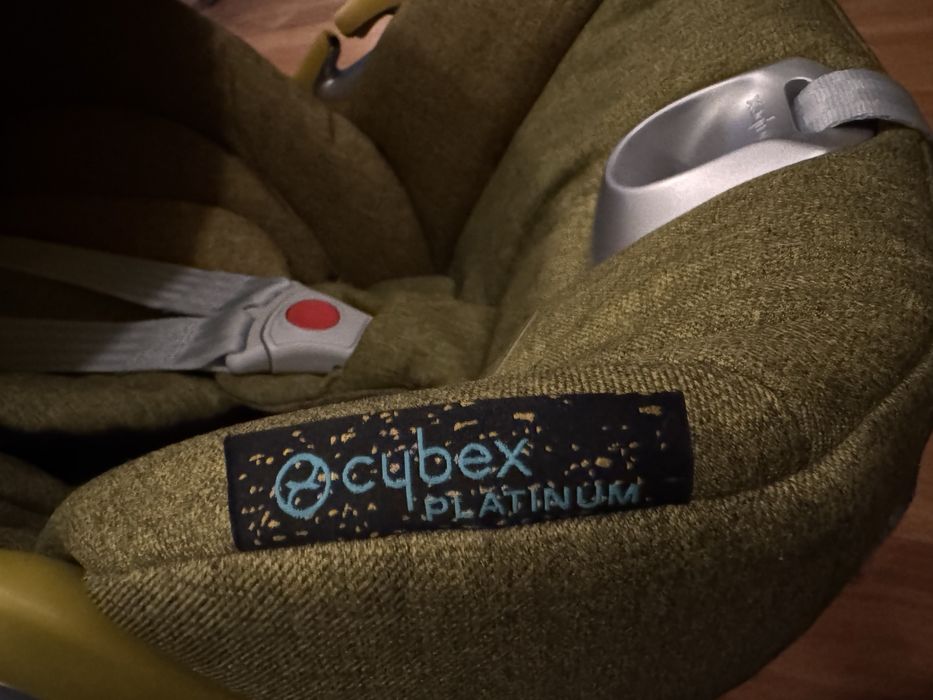 Fotelik Cybex Cloud Z i size plus platinum mustard + baza