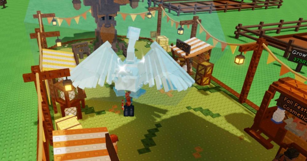 Продаю Лебедя в игре Grow a Garden,с мутацыей Frozen  возраст 50