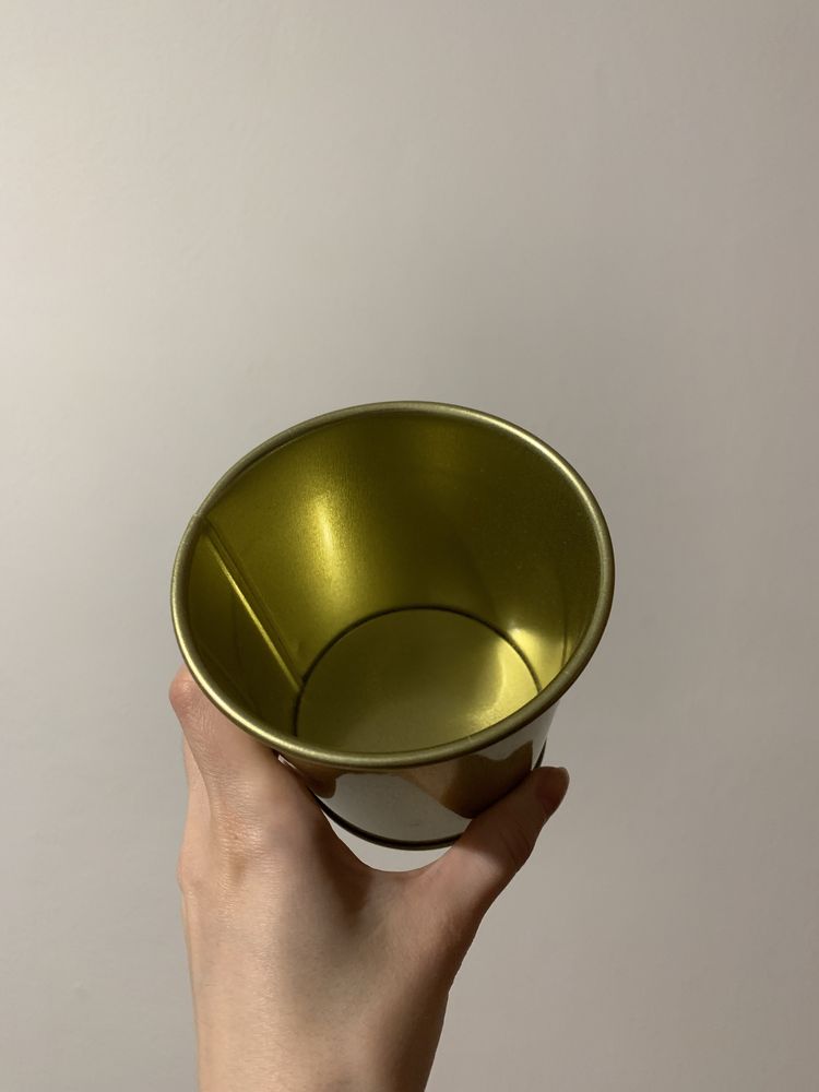 Nowa oslonka zlota metalowa Ikea daidai