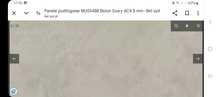Panele muse beton szary