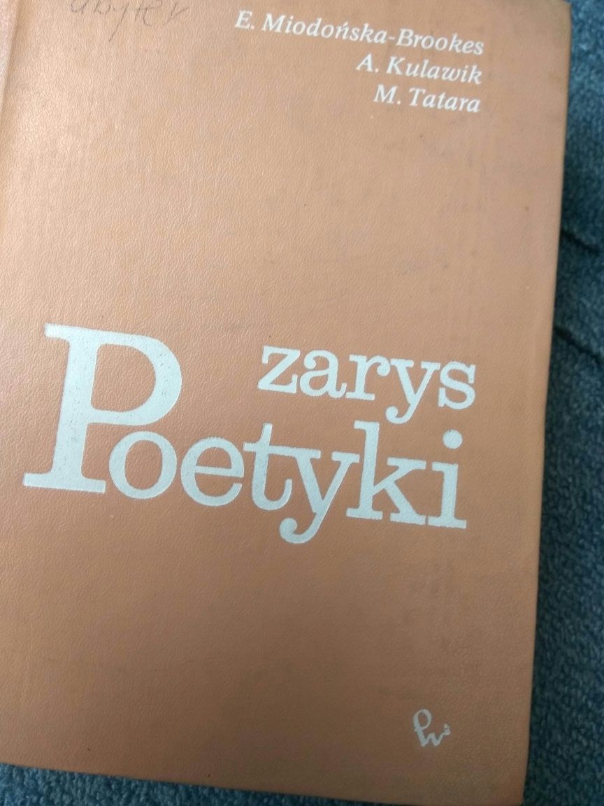 Zarys poetyki Miodonska Brooks, Kulawik, Tatara 1980