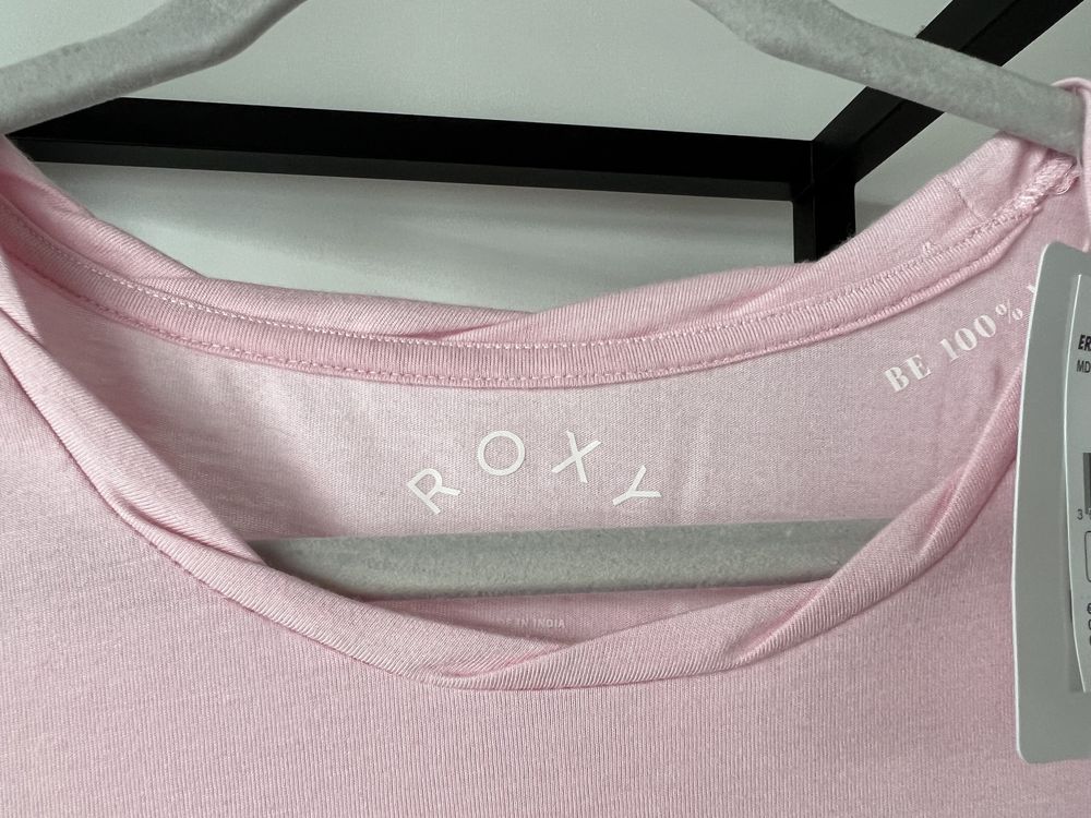 ROXY S nowa koszulka t-shirt różowa