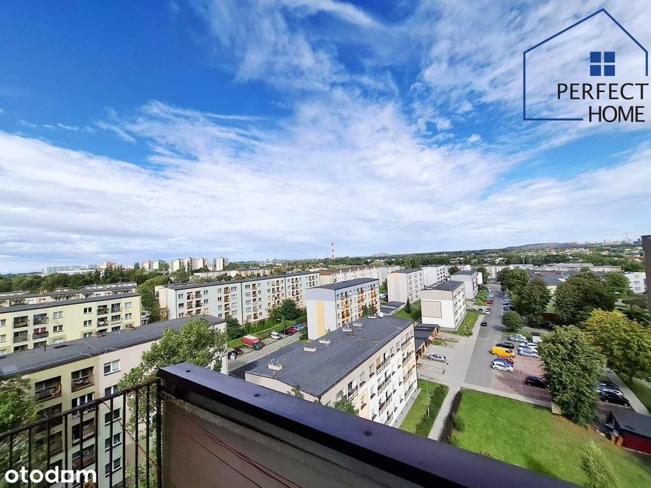 Mieszkanie 3 pokoje z balkonem i pięknym widokiem na panorame miasta