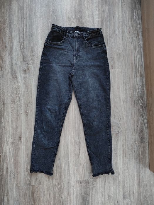 Spodnie jeansowe damskie jeansy Destination wysoki stan 36