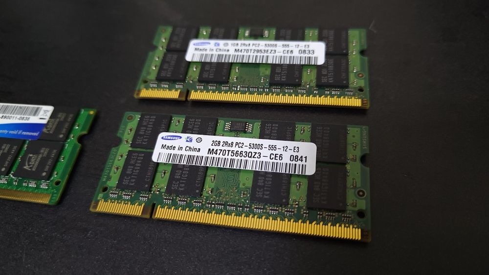 Memórias RAM 2GB DDR2