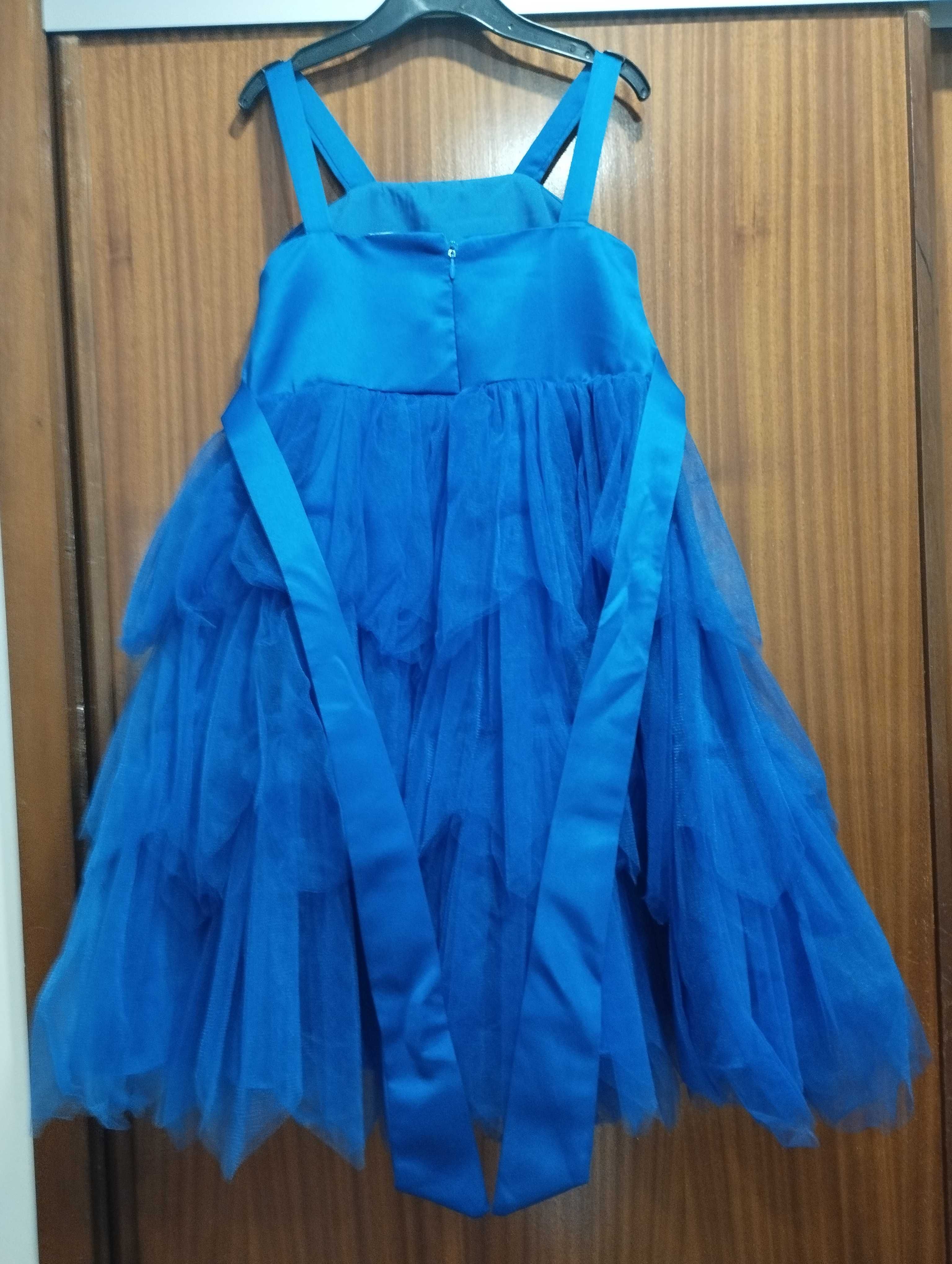 Vendo vestido azulão criança