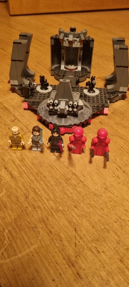 Lego star wars sala tronowa Snoke'a