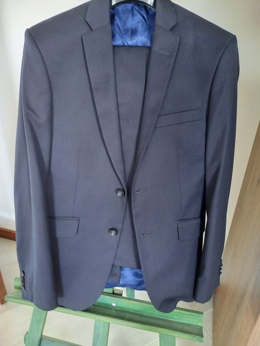 Garnitur granatowy wzrost 170 cm