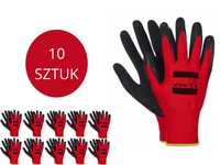 Rękawiczki rękawice robocze r. 7 LATEX op.10 PAR