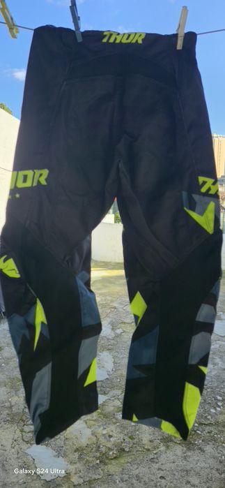 Botas e calças motocross criança