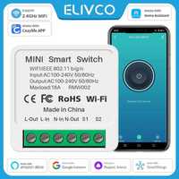 Розумне реле Mini Smart Swith 16А з WiFi модулем Smart Home 16A. реле