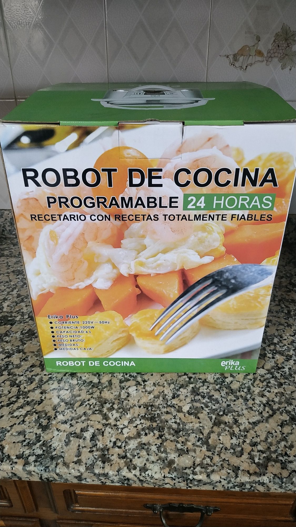 Robot de cozinha Erika Plus