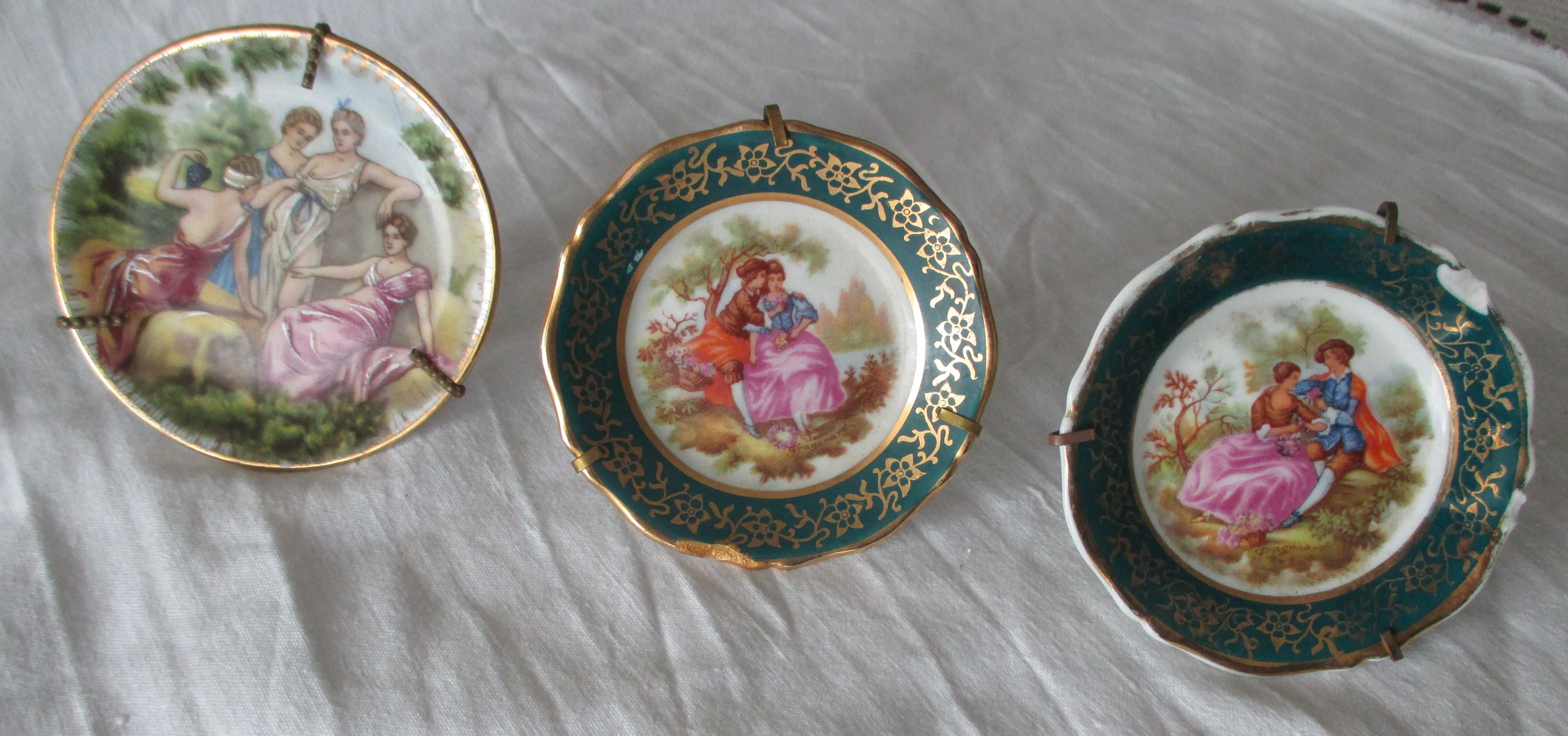 Pratinhos Miniatura - Porcelana de Limoges