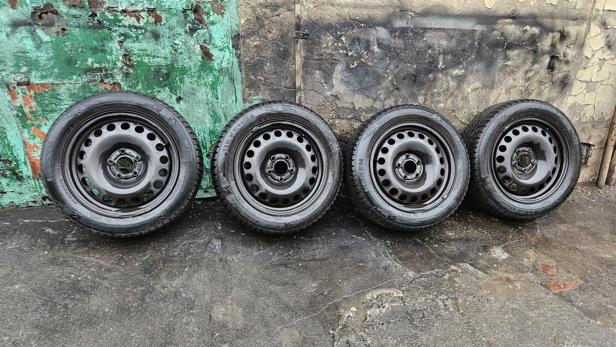 Felgi kola opony 2022r zima zimowe 205/55/16 5x110 opel vectra c astra