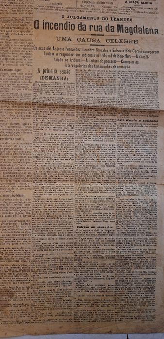 Jornal A Lucta director Brito Camacho N. 1395 nov 1909 4° Anno A Luta