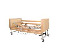 Cama Elétrica Elevatória (c/ Grades em Madeira) - NOVA