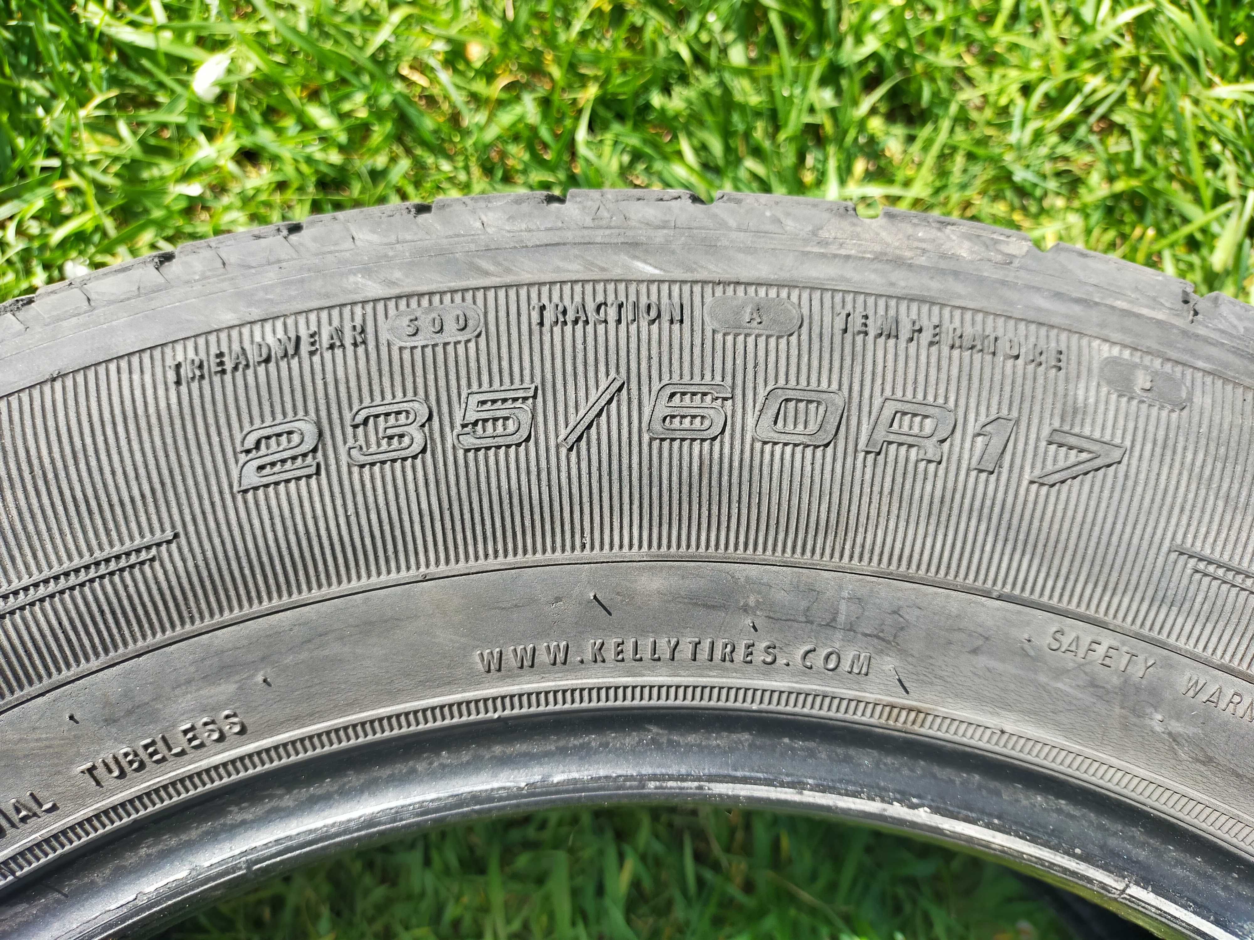 235/60 R17, Пара (2 штуки) 2019 року від авто з США. ( Kelly, USA )