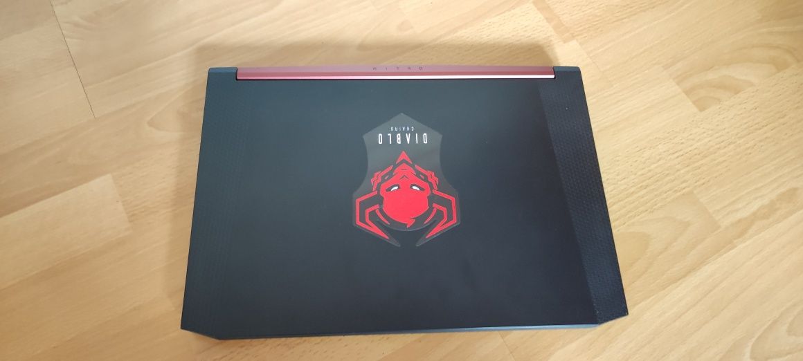 Laptop acer nitro 5 uszkodzony bez dysku twardego